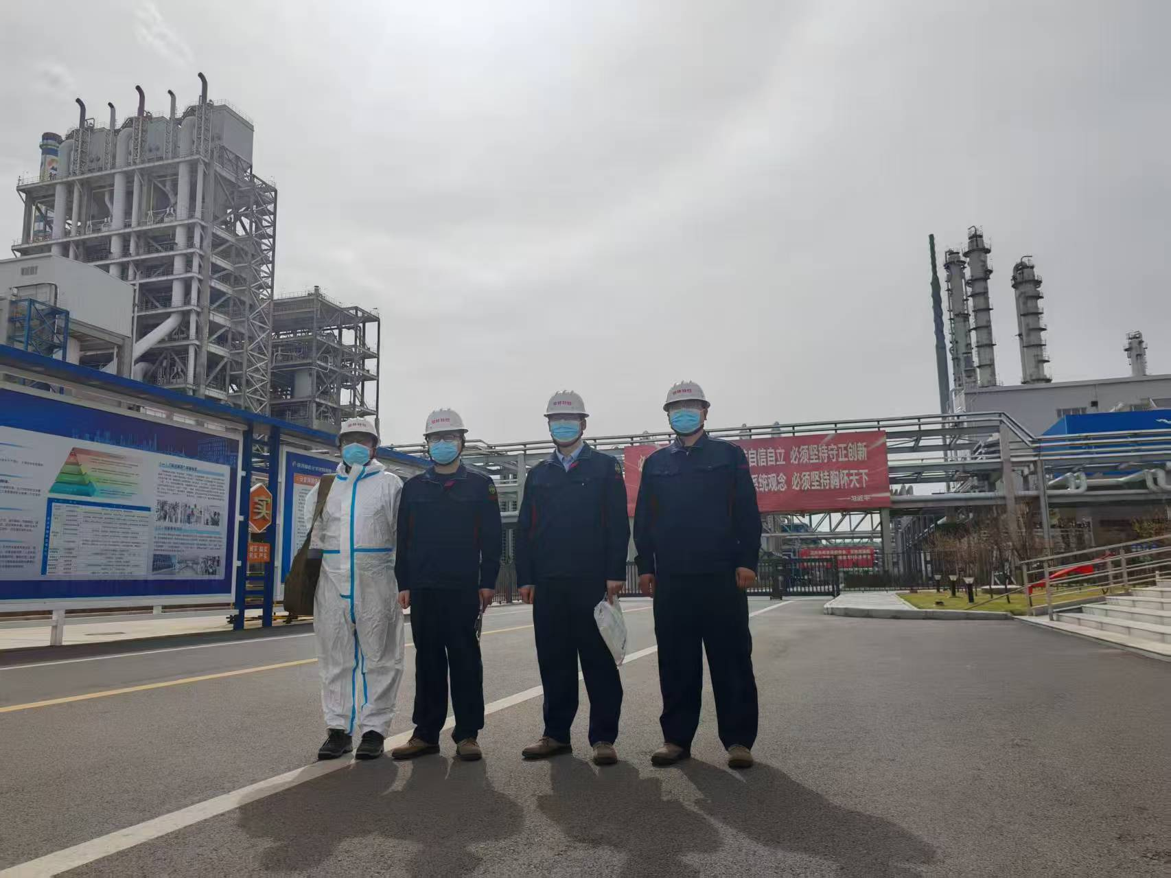 圆满完成首次跨设备种类检验工作